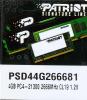 Оперативная память Patriot Signature Line 4GB DDR4 PC4-21300 PSD44G266681 [PSD44G266681]
