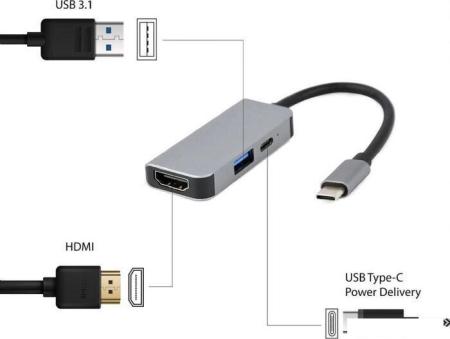 USB-хабы и док-станции Ugreen CM511 60383 [60383]