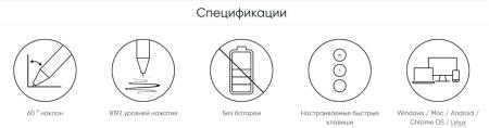Графические планшеты XP-Pen Deco 01 V2 (розовый)