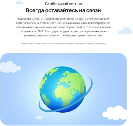 Умные часы и браслеты Huawei Watch Kids 4 Pro (розовый) [ASN-AL10 Pink]