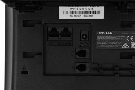 Проводные телефоны Dinstar C62UP [C62UP черный, 6975331420084]