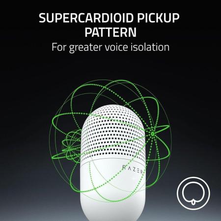 Микрофоны Razer Seiren V3 Mini Mercury White [RZ19-05050300-R3M1]