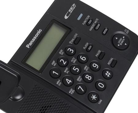 Проводные телефоны Panasonic KX-TS2356RUB (черный)