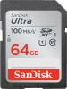Карты памяти SanDisk Ultra SDXC SDSDUNR-064G-GN3IN 64GB [SDSDUNR-064G-GN3IN]
