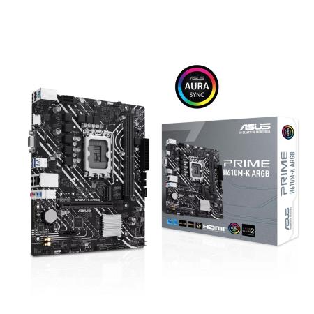 Материнские платы ASUS Prime H610M-K ARGB
