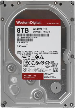 Жесткие диски WD Red Pro 8TB WD8005FFBX [WD8005FFBX]