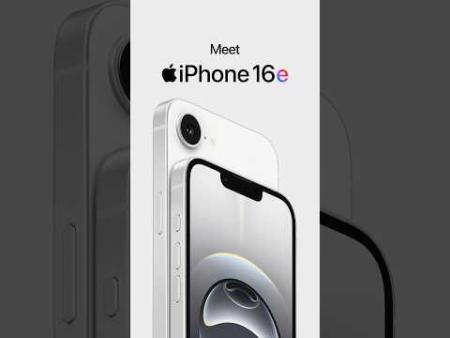 Мобильные телефоны Apple iPhone 16e 128GB (черный) [MD1Q4HN/A]