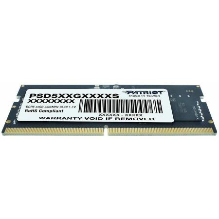 Оперативная память Patriot Signature Line 32ГБ DDR5 SODIMM 4800 МГц PSD532G48002S [PSD532G48002S]