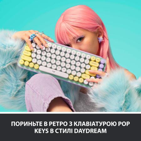 Клавиатуры Logitech Pop Keys Daydream 920-010717 [920-010717]