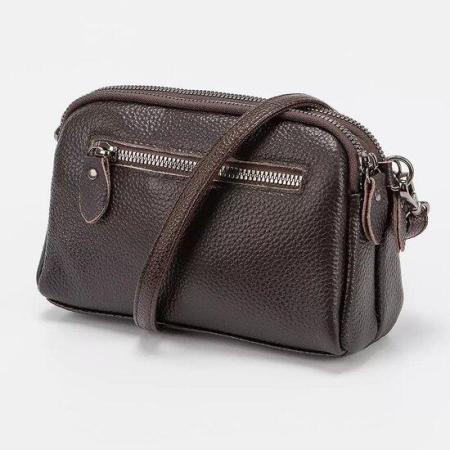 Женские и мужские сумки Poshete 886-88085K-DBC (коричневый) [886-88085K-DBC]