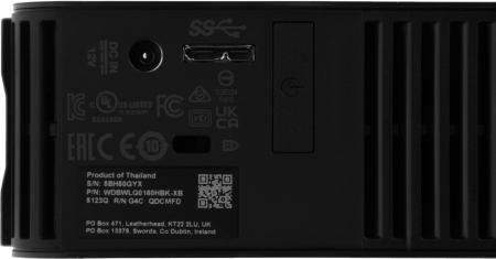 Внешние накопители WD Elements Desktop 16TB WDBWLG0160HBK [WDBWLG0160HBK-EESN]