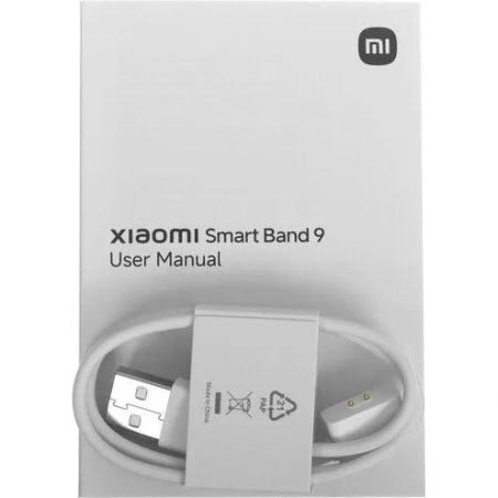 Умные часы и браслеты Xiaomi Smart Band 9 (серебристый, со светло-серым силиконовым ремешком, международная версия) [BHR8340GL]