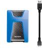 Внешние накопители ADATA DashDrive Durable HD650 2TB (синий) [AHD650-2TU31-CBL]