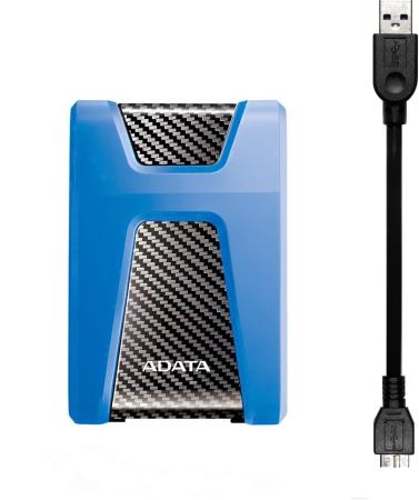 Внешние накопители ADATA DashDrive Durable HD650 2TB (синий) [AHD650-2TU31-CBL]