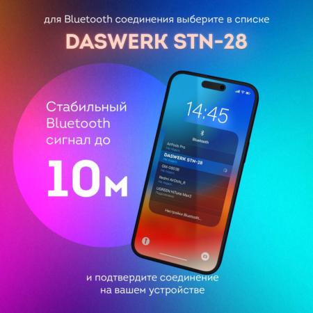 Наушники и гарнитуры Daswerk STN-28 (черный) [513803]