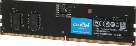 Оперативная память Crucial 8ГБ DDR5 5600 МГц CT8G56C46U5 [CT8G56C46U5]