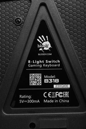 Клавиатуры A4Tech Bloody B318