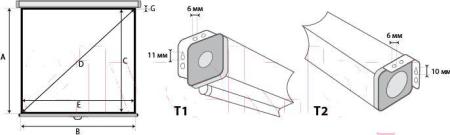 Проекционные экраны Lumien Master Picture 305x305 (LMP-100107)