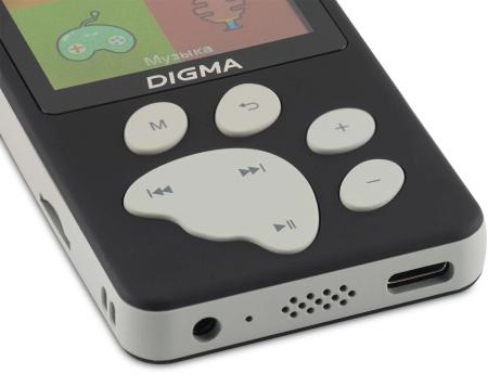 Плееры Digma S5 8GB [1954781, S5B, 4630143142075]