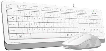 Наборы периферии A4Tech Fstyler F1010 (белый/серый)