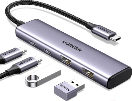 USB-хабы и док-станции Ugreen CM473 15395 [15395]