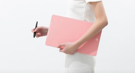Графические планшеты XP-Pen Deco 01 V3 (розовый)