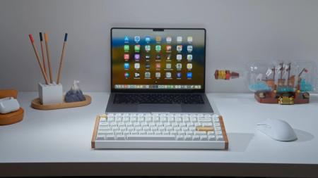 Клавиатуры Keychron K2 HE Special Edition White K2H-Q1 (Nebula Magnetic) [K2H-Q1-RU]