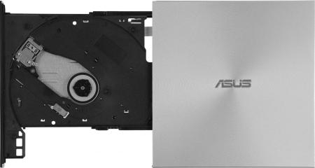 Оптические приводы ASUS ZenDrive U7M SDRW-08U7M-U (серебристый) [90DD01X2-M29000, SDRW-08U7M-U/SIL/G/AS, 4712900127164]