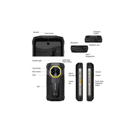 Мобильные телефоны Ulefone Armor Mini 20 Pro 8GB/256GB (черный)