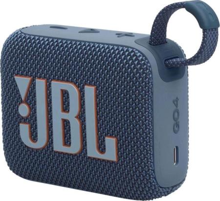 Беспроводные и портативные колонки JBL Go 4 (темно-синий) [JBLGO4BLU, 1200130009457]