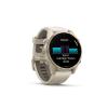 Умные часы и браслеты Garmin Fenix 8 Sapphire 43мм (золотистый, дымчато-серый ремешок) [010-02903-11]