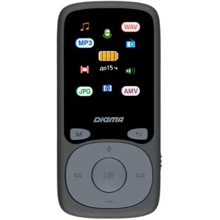 Плееры Digma B4 8GB (черный) [1132585, B4BK]
