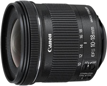 Объективы Canon EF-S 10-18mm f/4.5-5.6 IS STM [9519B005AA]