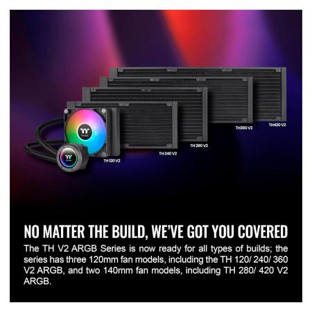 Системы охлаждения Thermaltake TH420 V2 ARGB CL-W376-PL14SW-A [CL-W376-PL14SW-A]