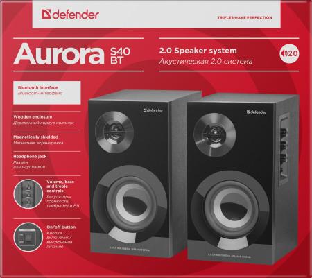 Мультимедиа акустика Defender Aurora S40 BT [65240]