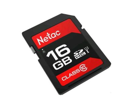 Карты памяти Netac SDHC 16GB U1/C10 Netac P600 [NT02P600STN-016G-R]