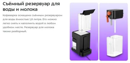 Кофеварки и кофемашины Kitfort KT-7554