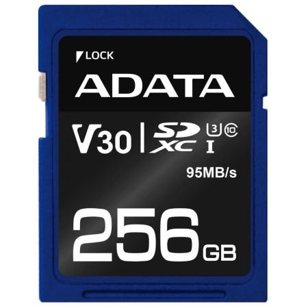 Карты памяти ADATA Premier Pro ASDX256GUI3V30S-R SDXC 256GB [ASDX256GUI3V30S-R]