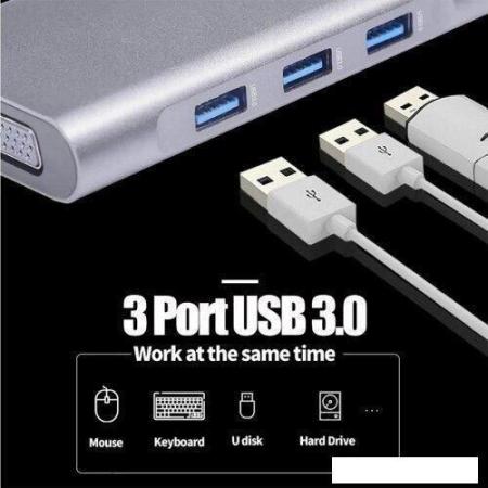 USB-хабы и док-станции Digma DS-945 [DS-945, 1735704]