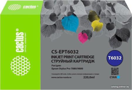 Картриджи для принтеров и МФУ CACTUS CS-EPT6032 (аналог Epson EPT6032) [CS-EPT6032]