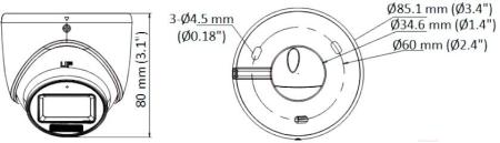 Камеры CCTV HiWatch DS-T503A(B) (2.8 мм)