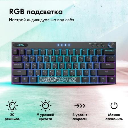 Клавиатуры GMNG GG-KB500XW [GG-KB500XW, 1910516]