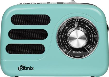 Радиоприемники Ritmix RPR-033 (лазурный)