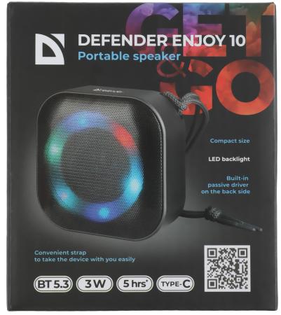 Беспроводные и портативные колонки Defender Enjoy 10 [65009]