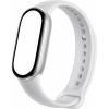 Умные часы и браслеты Xiaomi Smart Band 10 M2459B1 (серебристый, с белым силиконовым ремешком, международная версия) [BHR07PSGL]