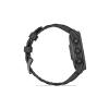 Умные часы и браслеты Garmin Fenix E 47мм (серая сталь, черный силиконовый ремешок) [010-03025-01]