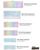 Клавиатуры Royal Kludge RK61 RGB (черный, RK Red)