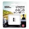 Карты памяти Kingston High Endurance microSDXC 64GB [SDCE/64GB]