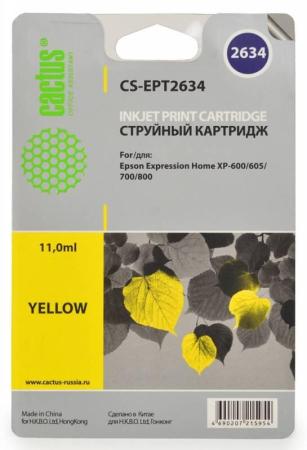 Картриджи для принтеров и МФУ CACTUS CS-EPT2634 (аналог Epson C13T26344010) [CS-EPT2634]