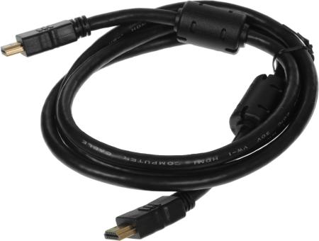 Кабели, адаптеры, разветвители Ningbo HDMI-1.8M-MG(VER1.4) (1.8 м, черный)